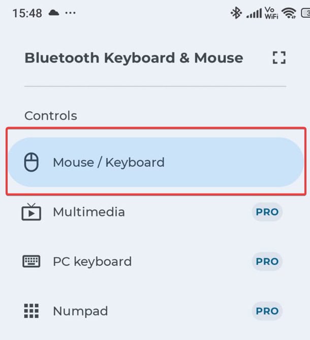 use phone as mouse windows 11