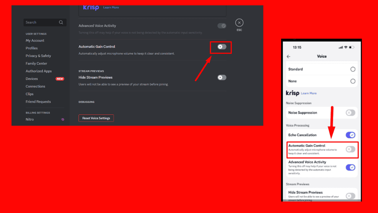 Automatic Gain Control Discord